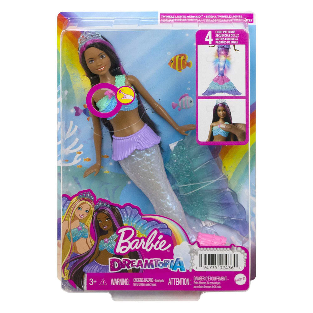 Mattel Dreamtopia Tinkling sirène poupée de mode
