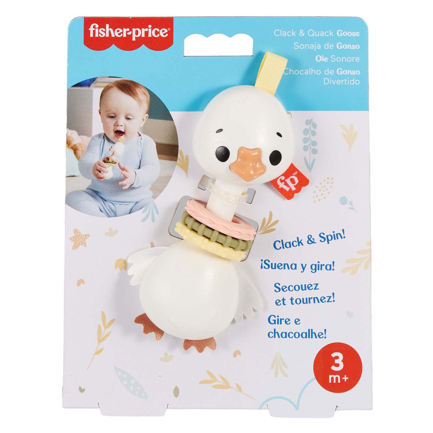 Fisher price morsure hochet canard
