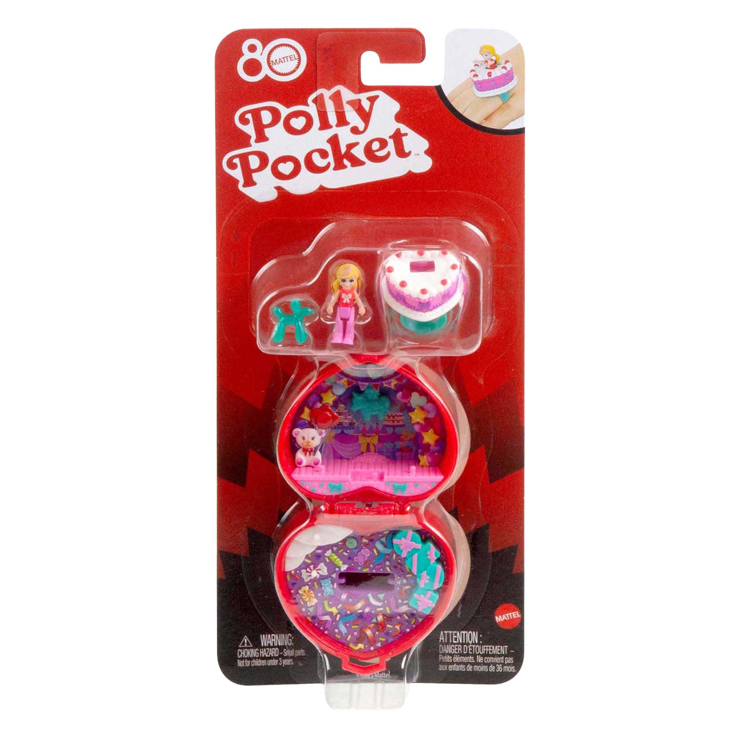 Boîte à bijoux Polly Pocket de Mattel