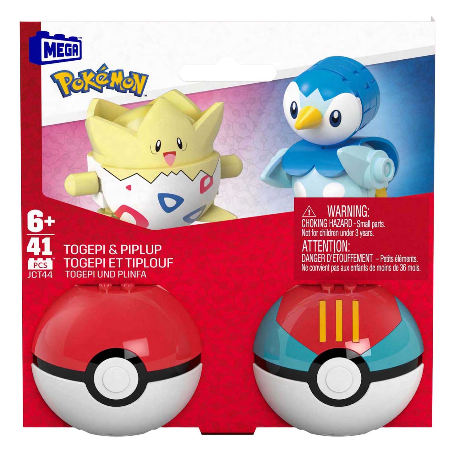 Pokemon Mega 2-Pack Pippup et Togepi