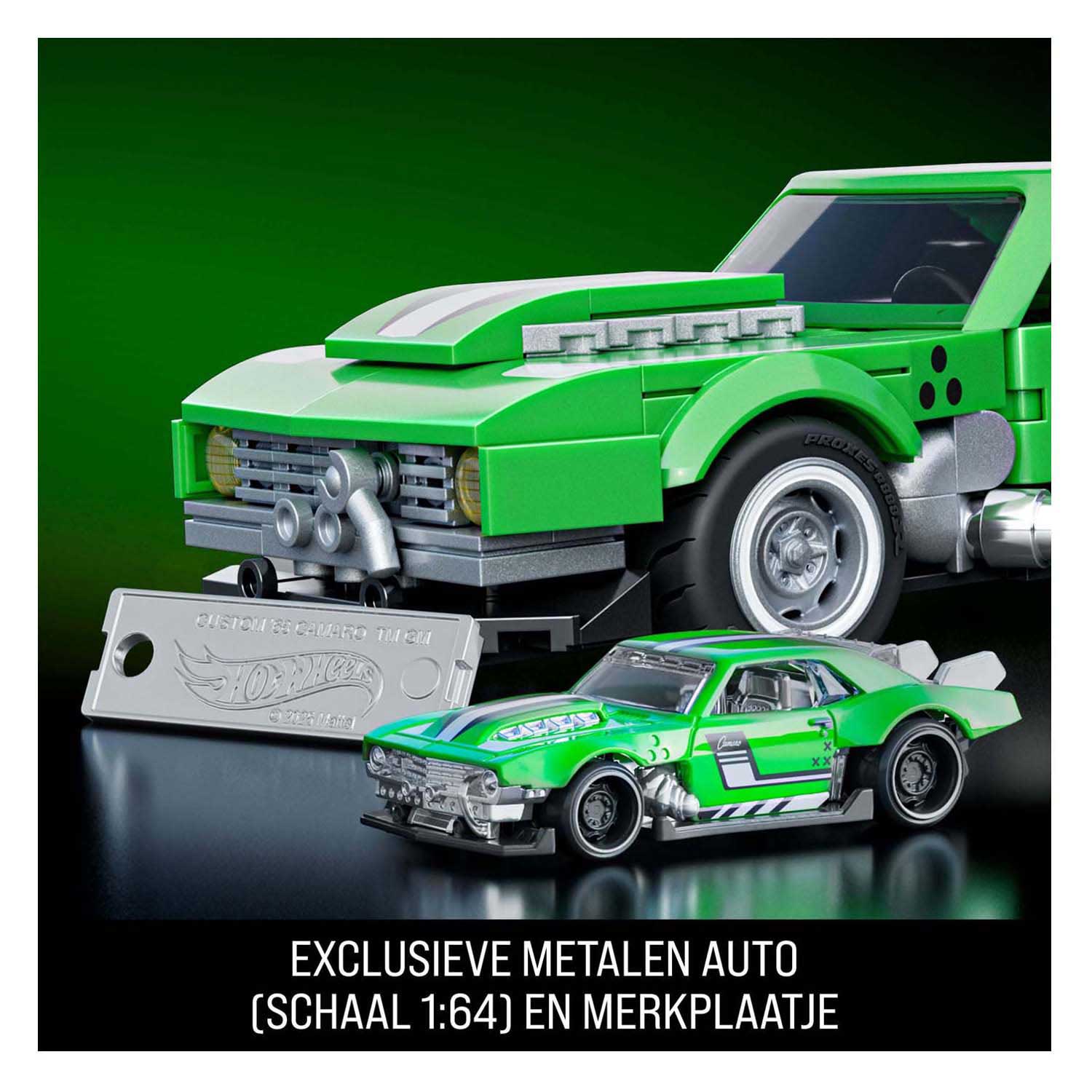 Mattel Brick Shop Hot Wheels Speed Series - Custom '68 Camaro - Jouets de construction - 289 pièces
