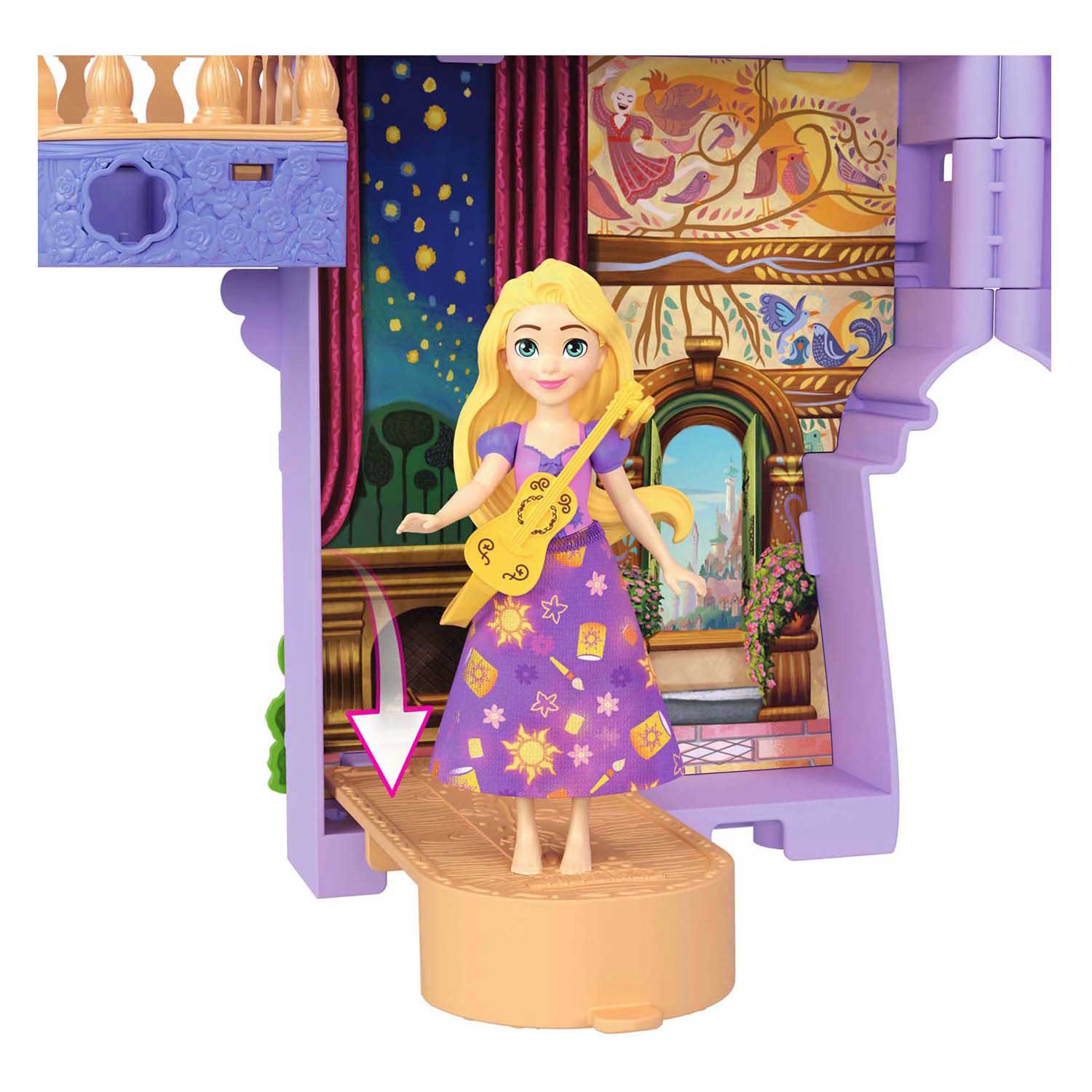 Château empilable Mattel Disney Princesse Raiponce
