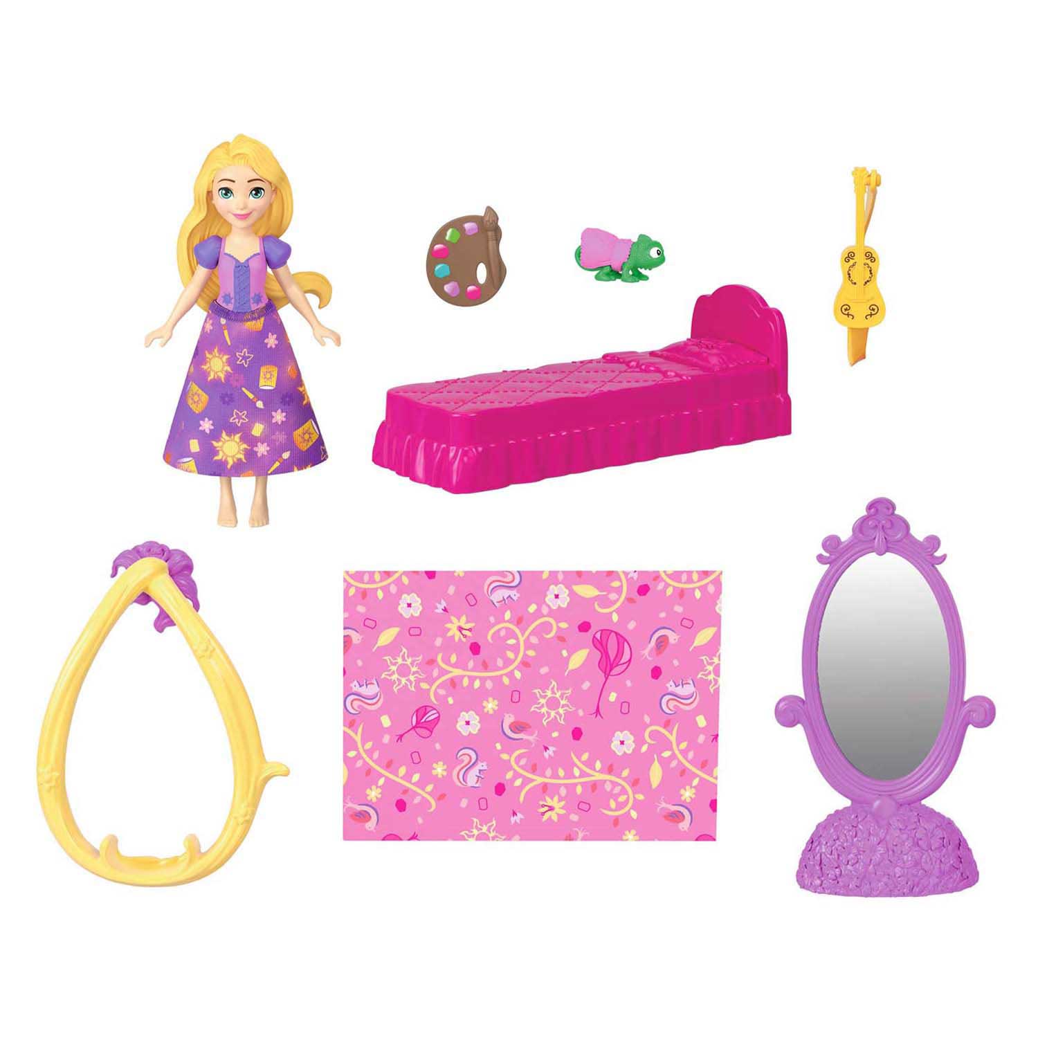 Château empilable Mattel Disney Princesse Raiponce