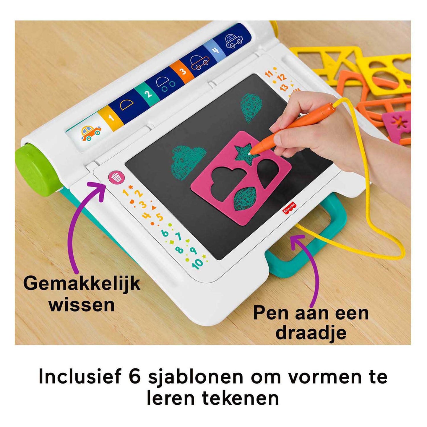 Bloc d'apprentissage et de dessin Fisher Price