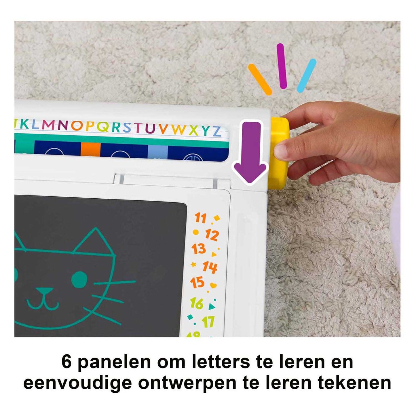 Bloc d'apprentissage et de dessin Fisher Price