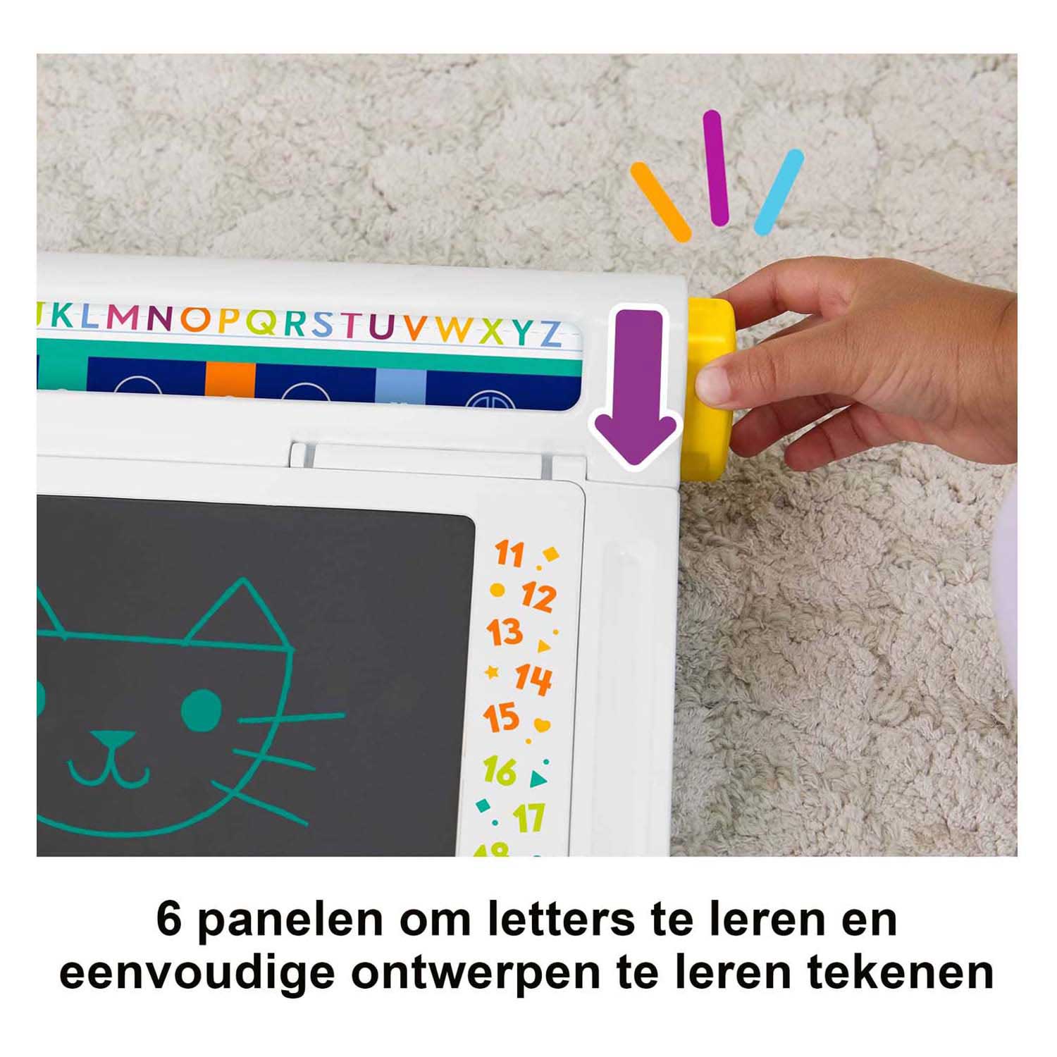 Bloc d'apprentissage et de dessin Fisher Price