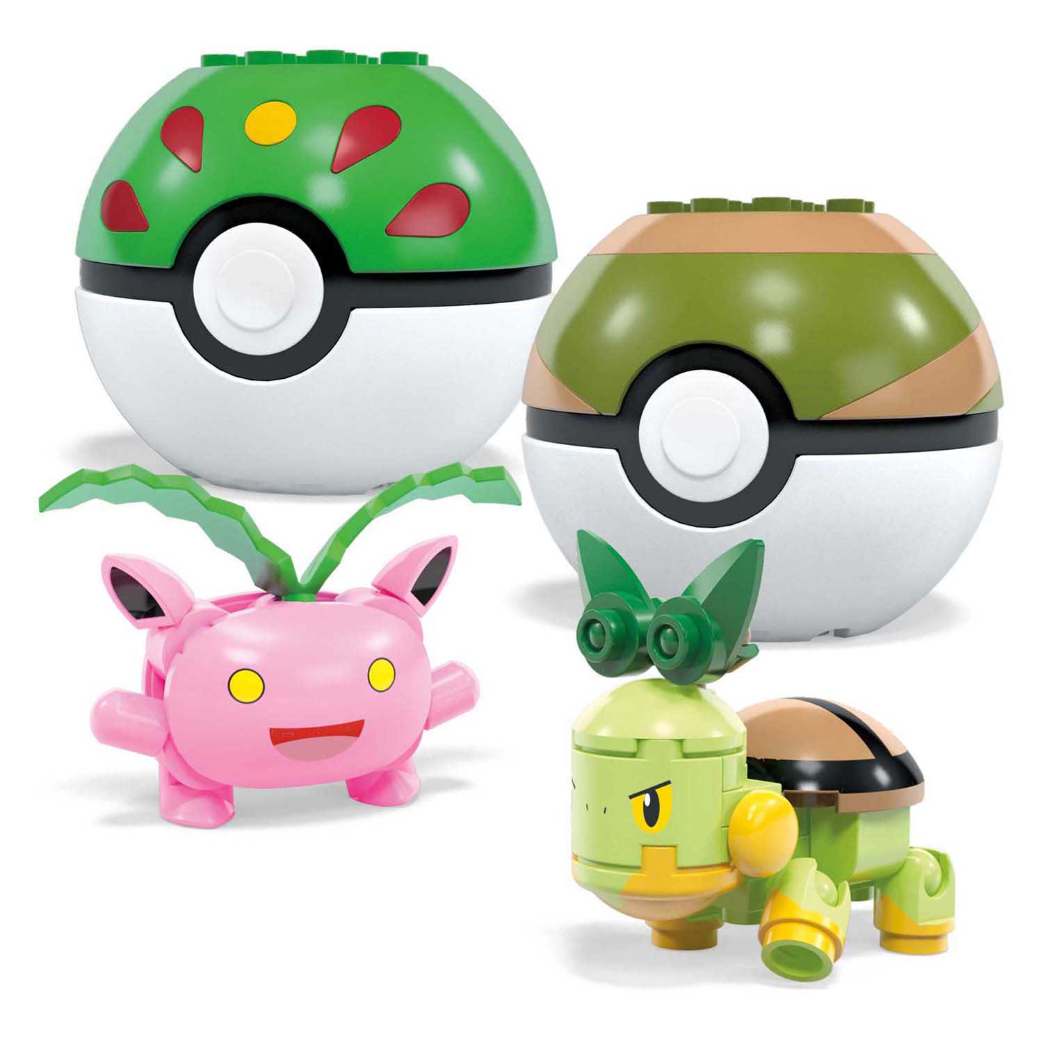 Équipe d'entraîneur de type Pokémon Mega Grass