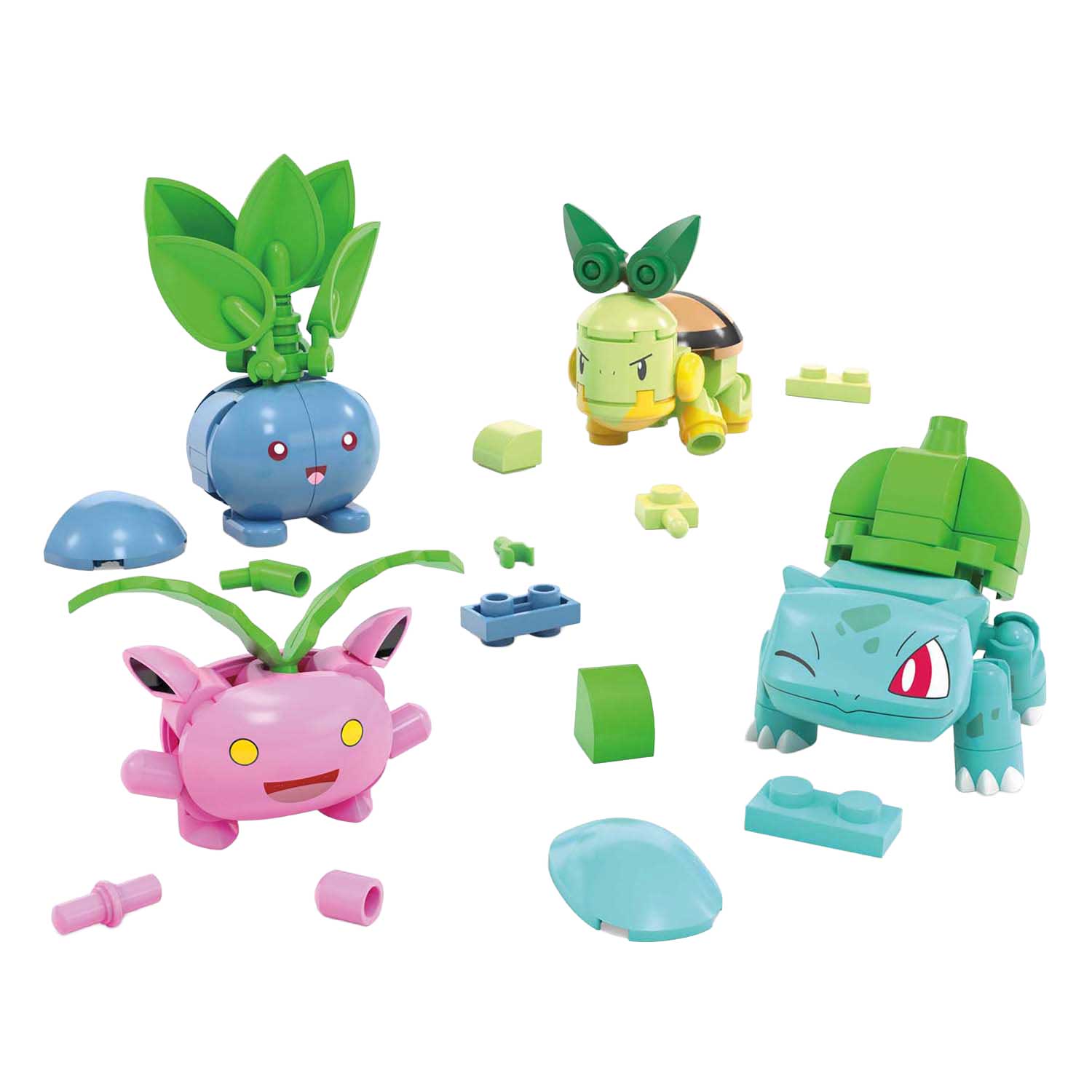 Équipe d'entraîneur de type Pokémon Mega Grass