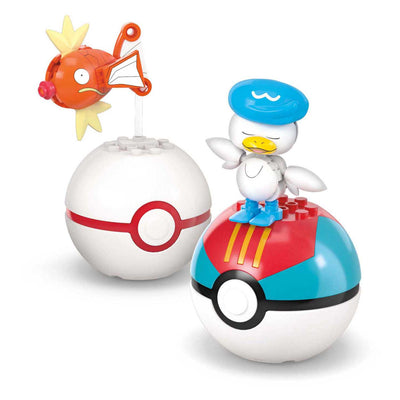 Ensemble de construction Pokémon Mega Bloks Mega Construct - Magikarp, Shellder et Quaxly