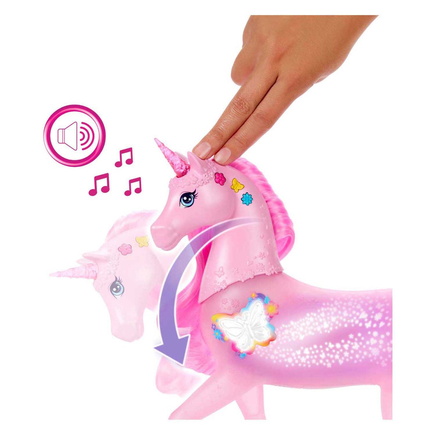 Barbie Fantasy présente un licorne