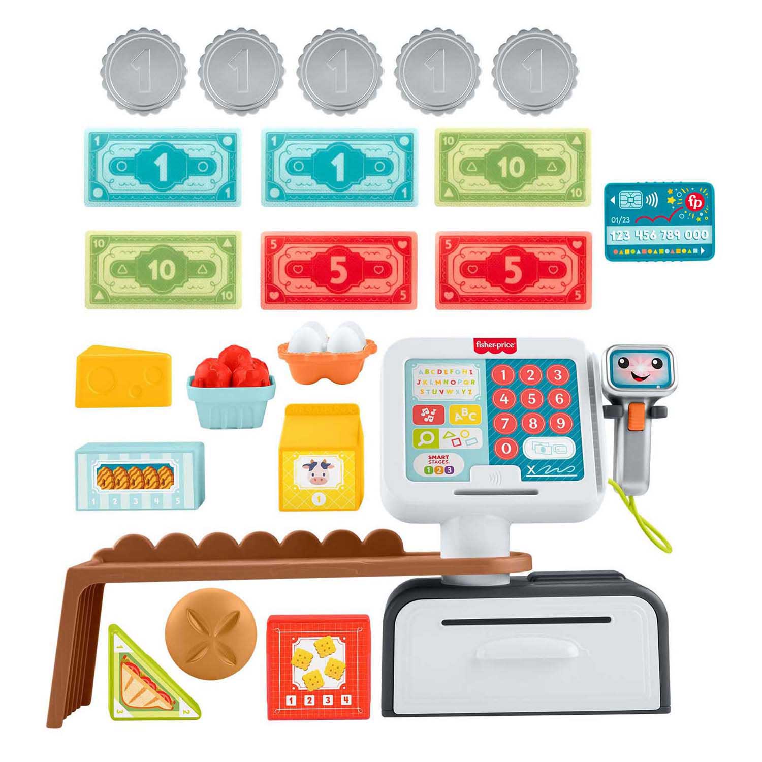 Fisher Price Laugh Leather Kassa