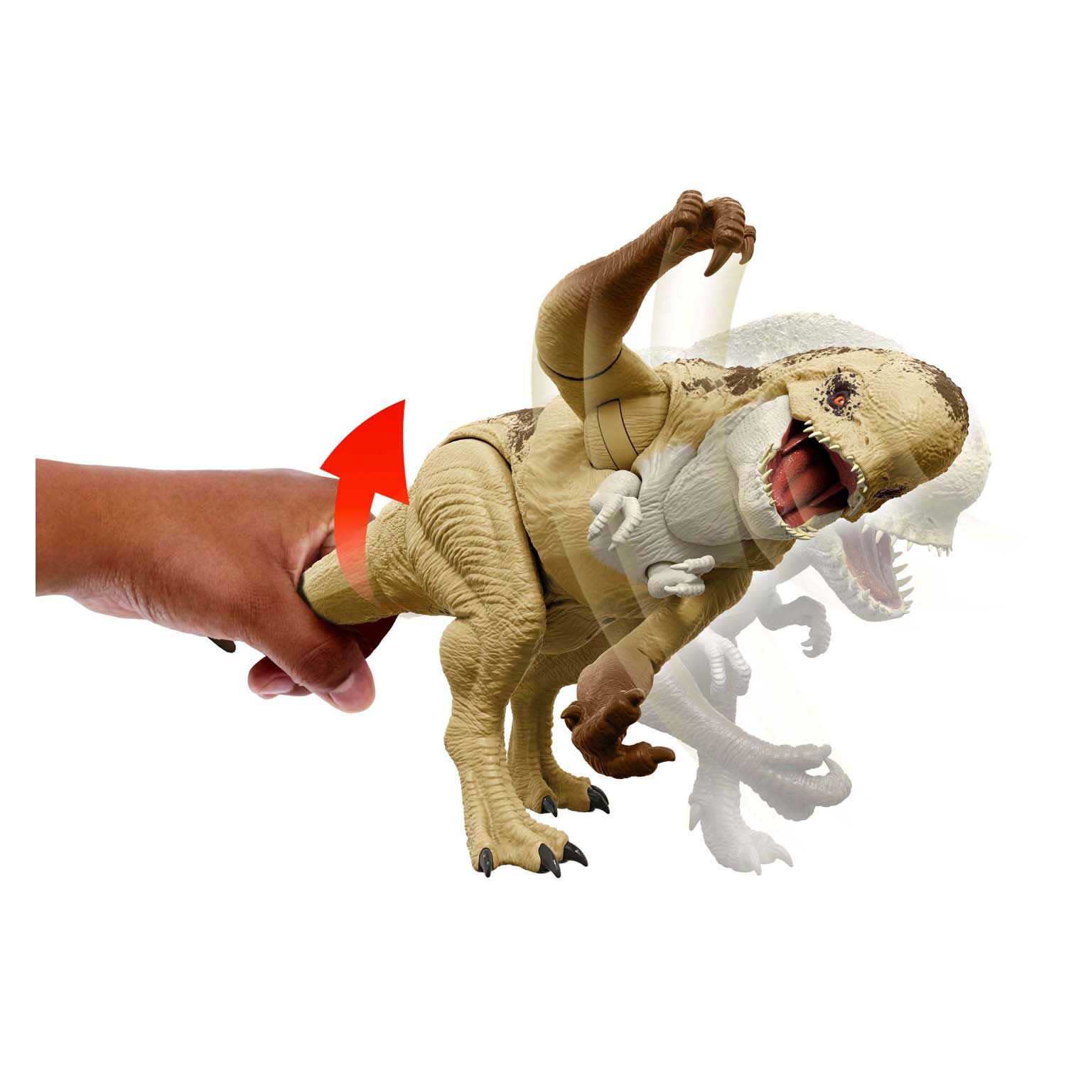 Mattel Jurassic World Rebirth - Dino méchant - Distortus Rex