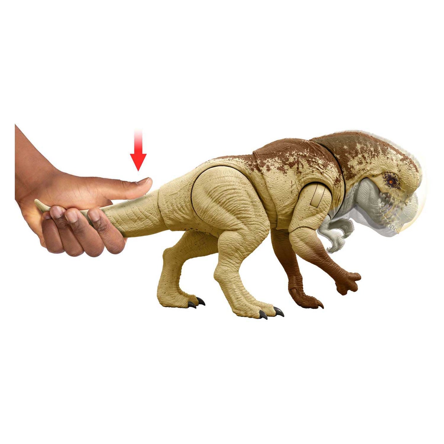 Mattel Jurassic World Rebirth - Dino méchant - Distortus Rex