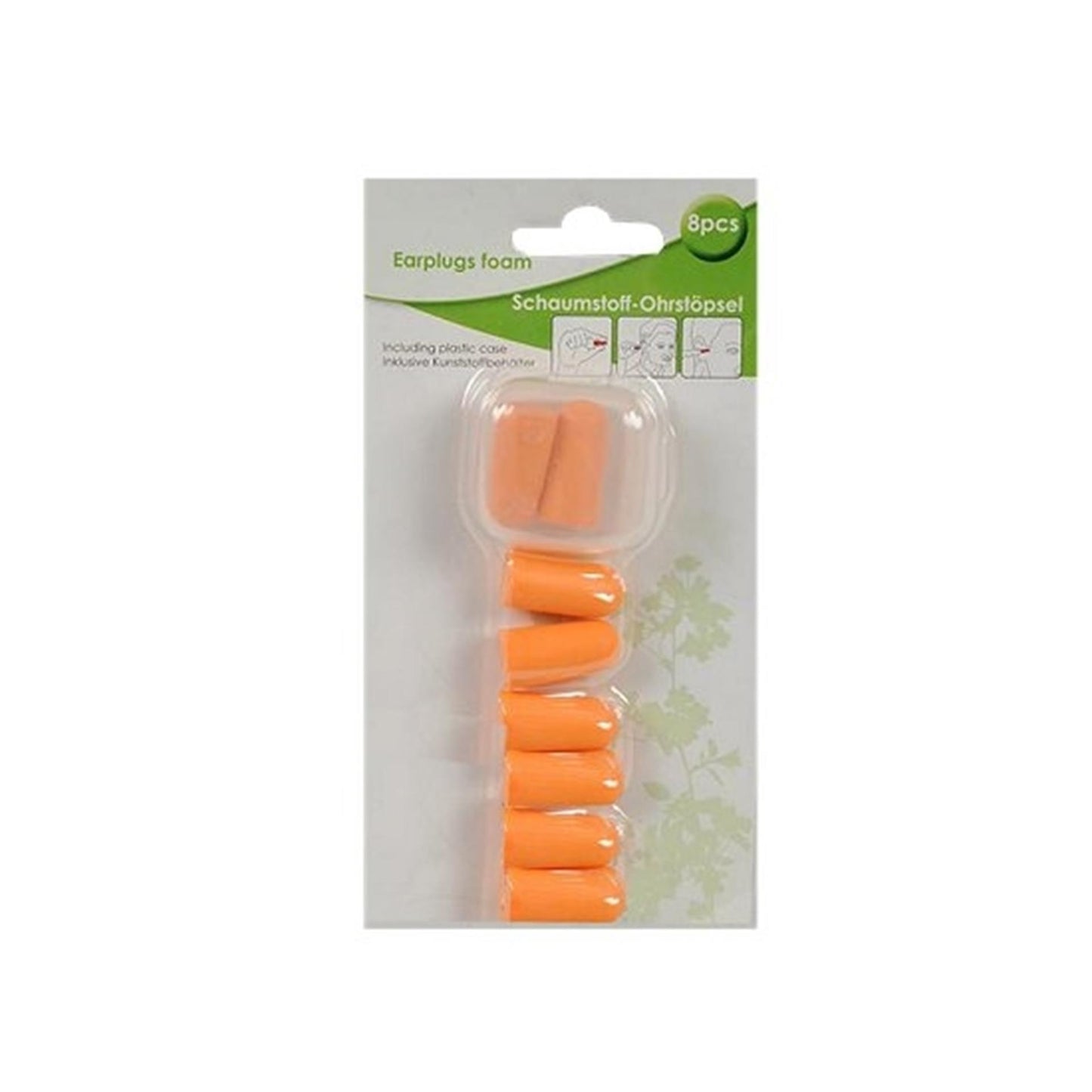Bouchons d'oreilles à vie en mousse de protection auditive 8 pcs