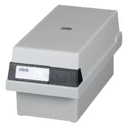 Abi fiche han métal a7 13,3x25x12,1cm gris clair