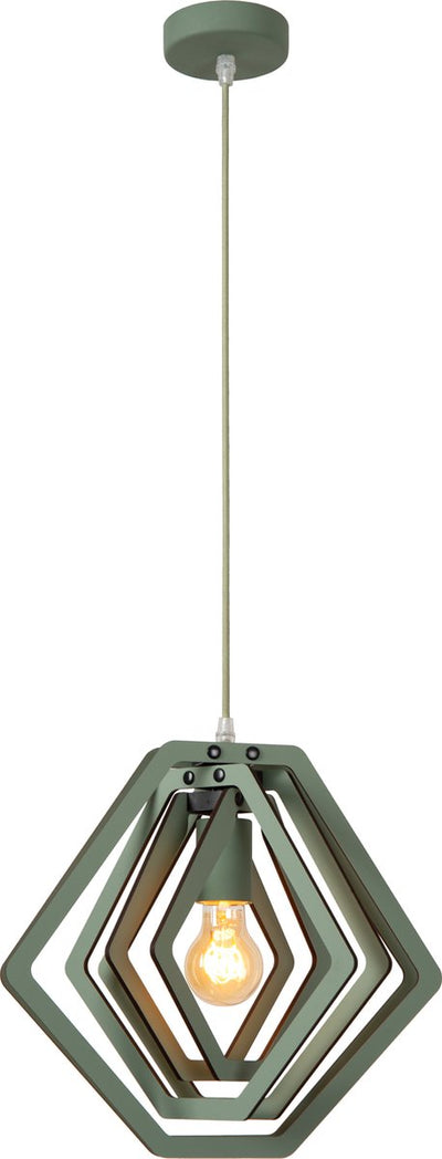 Lucide mauro - children's room hanging lamp - 1xe27 - green