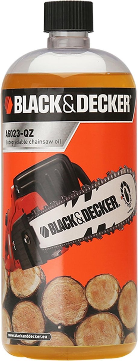 Huile pour tronçonneuse Black+decker - 1 litre - a6023-qz