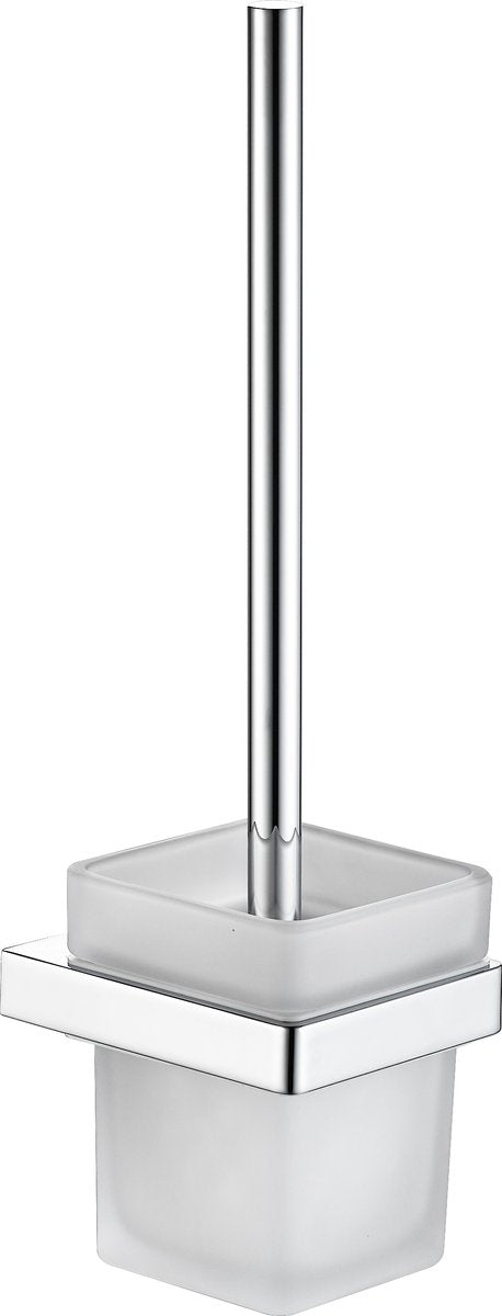 Brosse WC Plieger Altea avec support – montage mural – chrome brossé