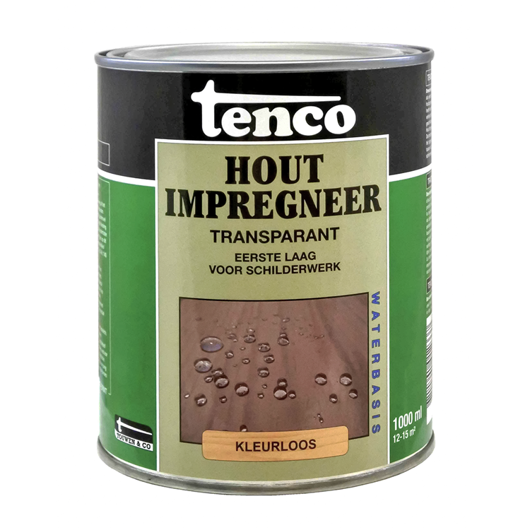 Tenco 1066096 - imprégnation bois 1 l | 3 pièces