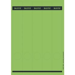 Classeur étiquettes de dos leitz vert 125 morceaux de papier