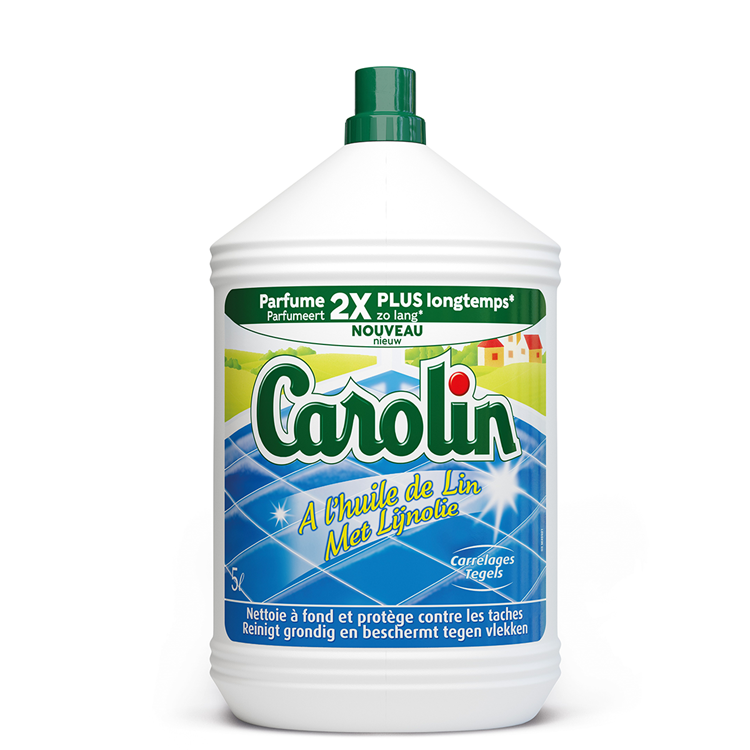 Carolin 1071926 - sol huile de lin 5l | 2 pièces
