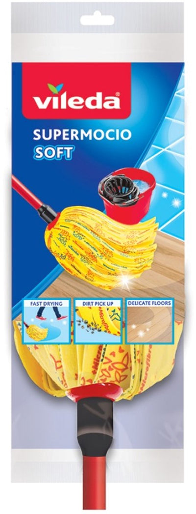 Vileda super mocio+ acier souple