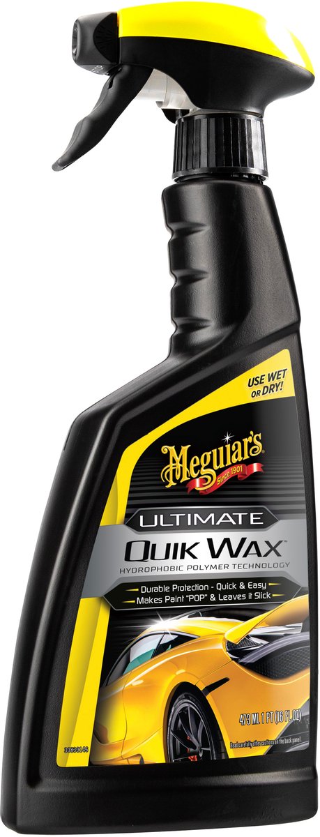 Meguiar's Ultimate Quik Wax - Cire pour voiture - Cire en spray - 473 ml
