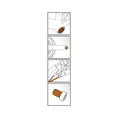 IceToolz Tube de graisse pour cuivre C172 (120 ml)