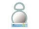 Miroir à réglage manuel en plastique 23xø15,5 cm