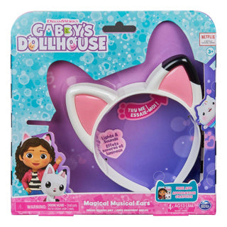 Gabby's Dollhouse Gabby #039;s Dollhouse Oreilles de chat musicales magiques + lumière