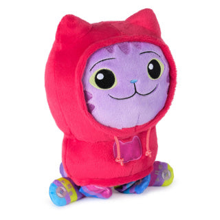 Gabby's Dollhouse Deluxe en peluche DJ Catnip