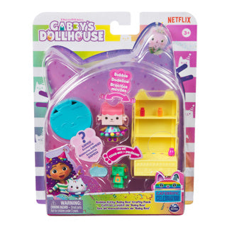 Spinmaster Gabby's Dollhouse Bobble Kitty Furn. Baby Kitty