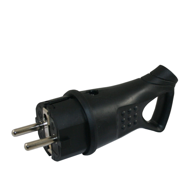 Bouchon en caoutchouc bord de terre broche avec poignée - sans emballage de vente