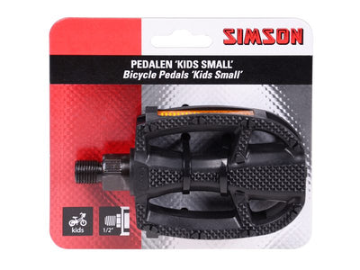 Pédales Kids Small 1 2 inch reflection black per set