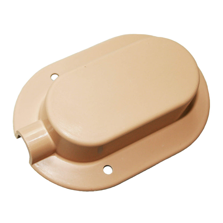 Cache pour entrée de câble beige - sans emballage de vente