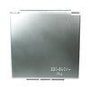 Boîtes d'entrée de ligne standard couvercle gris argent - sans emballage de vente