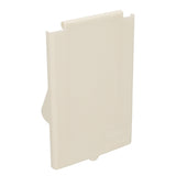 Couvercle de ligne rectangulaire pour boîte de saisie cee blanc