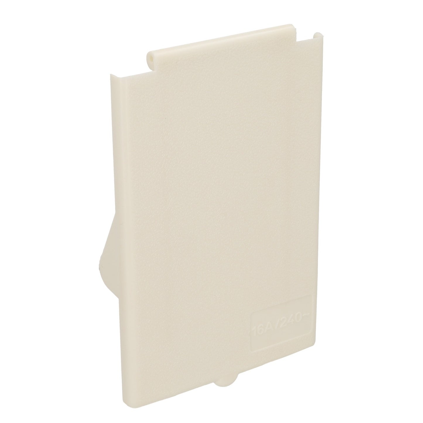 Couvercle de ligne rectangulaire pour boîte de saisie cee blanc - sans emballage de vente