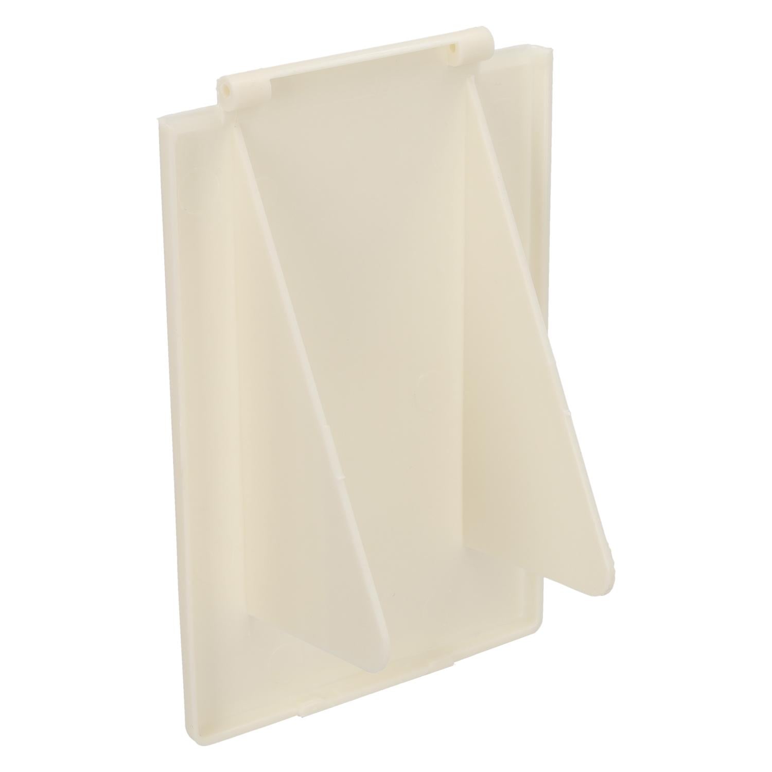 Couvercle de ligne rectangulaire pour boîte de saisie cee blanc