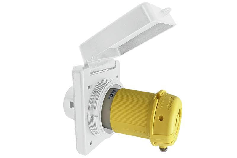 Boitier d'entrée mural Marine 220 - 250v blanc