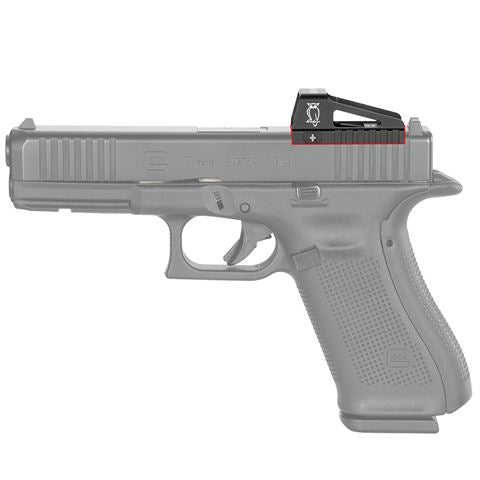 Noblex e-optics noblex rouge point ns 1x23 os pour Glock MOS (4.0 MOA)