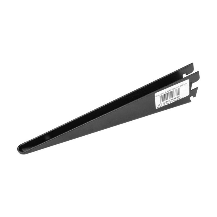 Sovella 1013159 - support double noir .20 cm | 20 pièces