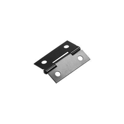 Mack 1071162 - 4 charnières étroites noires h 33 x l22 mm | 5 pièces