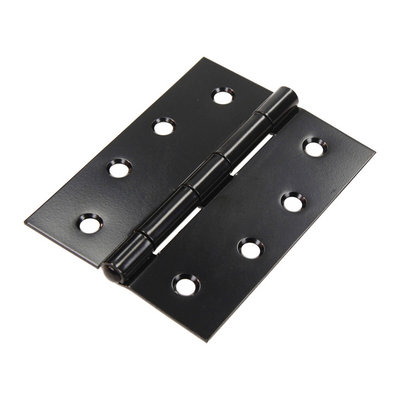 Mack 1071172 - 2 charnières lourdes noir h 100 x l 75 mm | 5 pièces