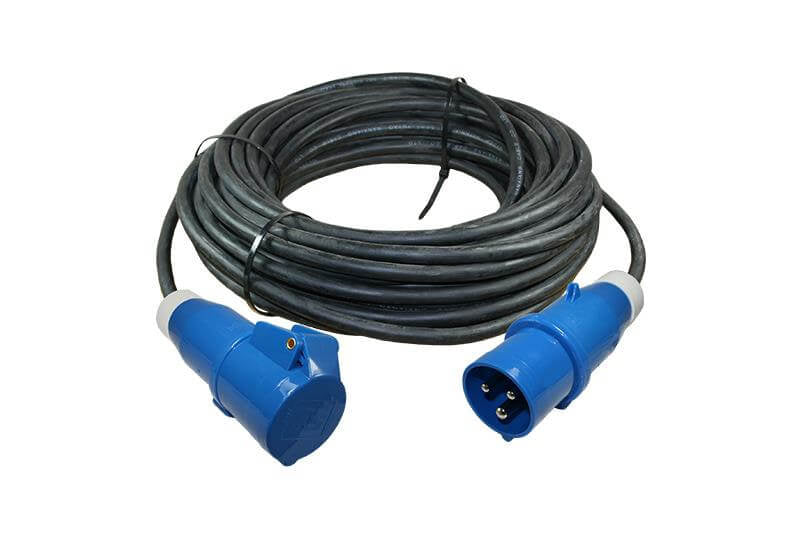 Ngk verleabel 10 mètres néoprène 3x 1,5mm² - fiche cee et prise cee - en boîte
