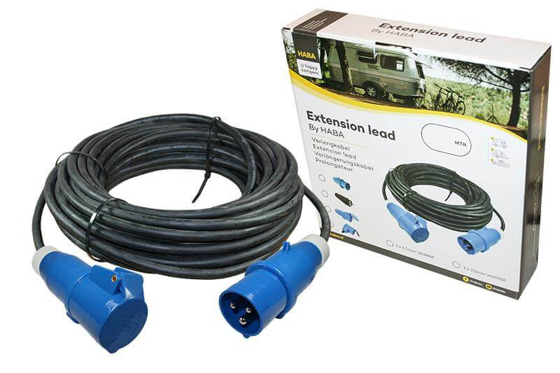 Ngk verleabel 25 mètres néoprène 3x 1,5mm² - fiche cee et prise cee - en boîte