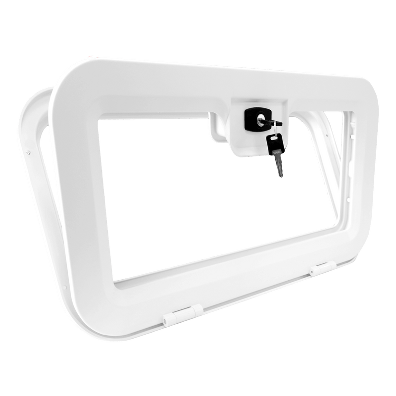 Serrure pour trappe de service type edu
