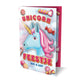 Invitations licorne emoji, 6 pcs.
