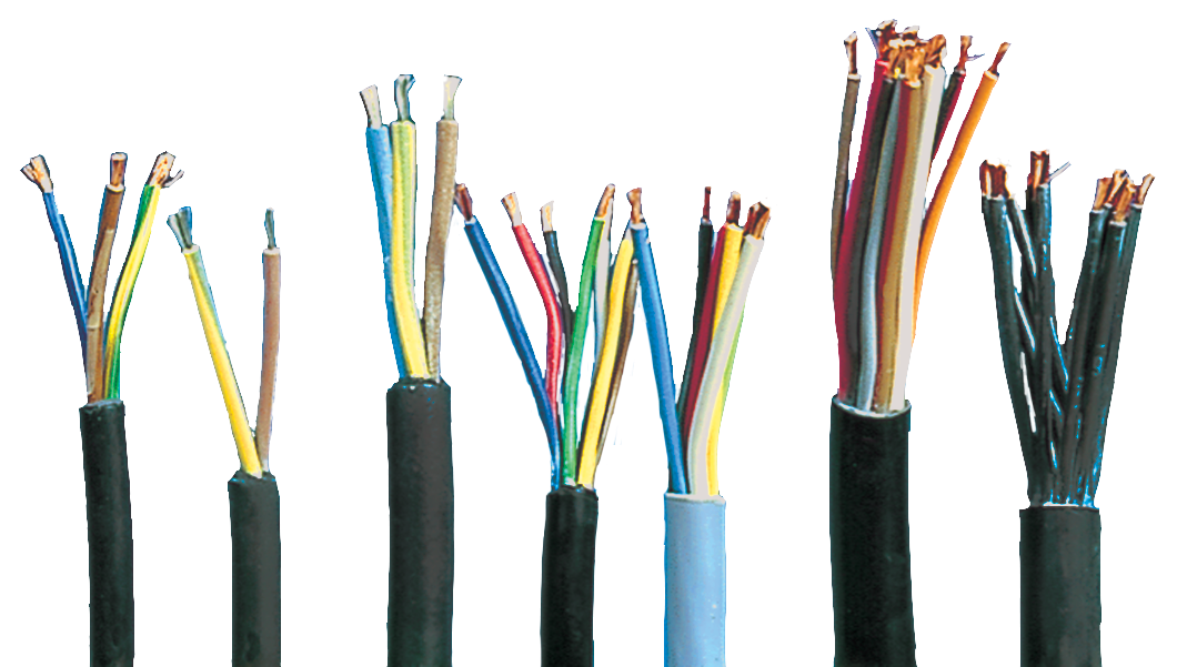 Vmvl 7 fils 6x1,5mm² + 1x2,5mm² noir mtr