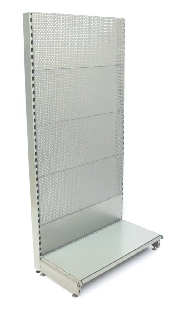 mur de rack 1 mètre de large (détaché) 240x8x3 cm, profondeur du pied 37 16 cm